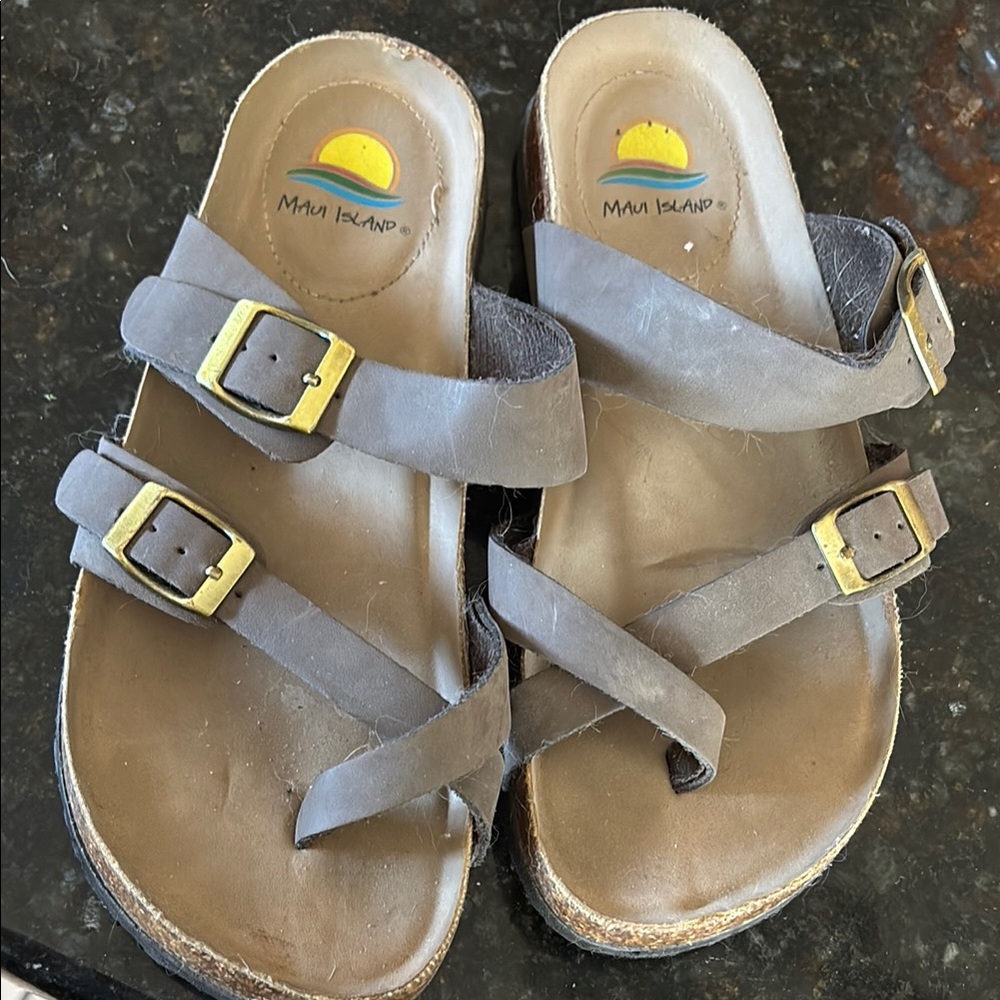 Women Brown Sandals size 8